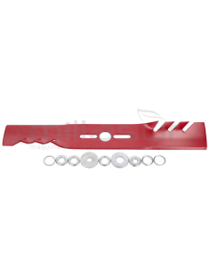 Cuchilla Universal 559 mm Mulching Plana - Incluye Arandelas