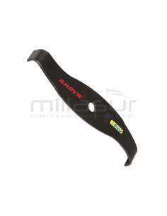 Disco de 2 puntas curvado para desbrozadora 320x25,4x3 Anova