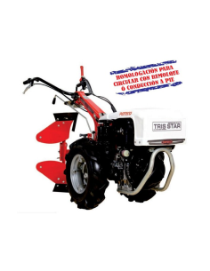Motocultor Roteco Trisstar | Kohler 15 KDI Diésel 10 HP | Envío GRATIS