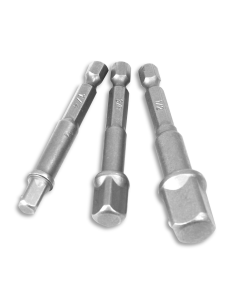Set 3 Adaptadores Stayer: Versatilidad para Taladros y Llaves