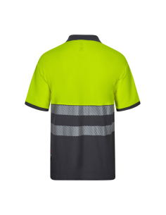 Polo Velilla 305523 alta visibilidad bicolor clase 1 2