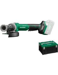 Mini-amoladora a batería HIKOKI - Motor Brushless y Seguridad