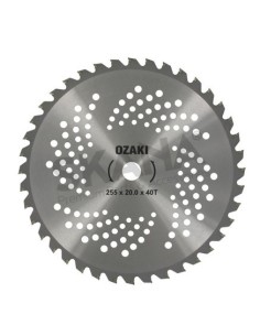 Disco desbrozadora 255x20 60 dientes Ozaki